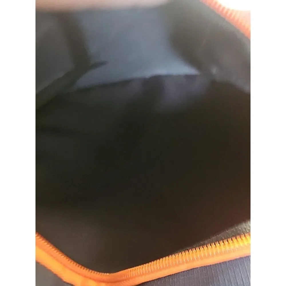 East Sport Gray and Orange Backpack - Durable Everyday Bag